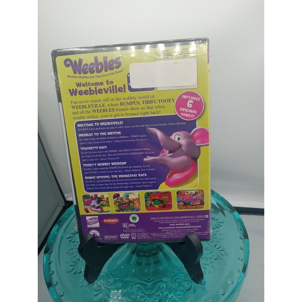 BRAND NEW - Weebles Welcome to Weebleville (DVD 2005) Hasbro Playskool Paramount - Picture 6 of 9